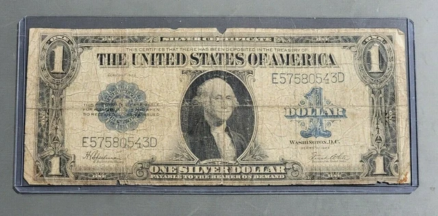 1923 $1 One Dollar Silver Certificate Large Note (#2147)