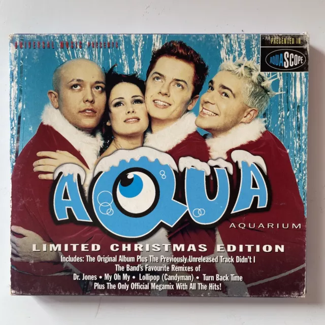 Aquarium, Aqua, Limited Christmas Edition (1997) CD Australian Pop Rock