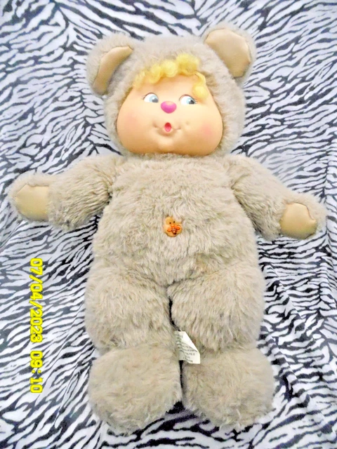 Peluche ours Nombrilou ami de Kiki gris beige abeille ... - eBay