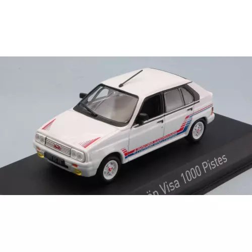 CITROEN VISA 1000 PISTES 1983 1:43 Norev Auto Stradali Die Cast Modellino
