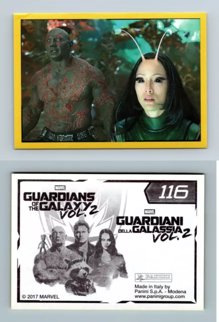 Guardians Of The Galaxy Vol. 2 #116 Panini 2017 Marvel Sticker