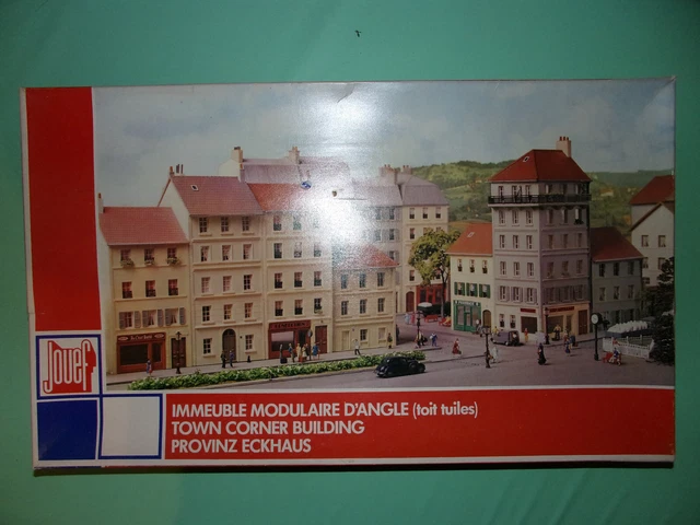 Maquette Jouef à Monter – Immeuble Façade Toit Zinc – NEUF – Réf. 1053