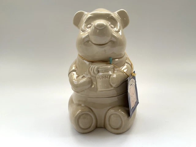 DISNEY WINNIE THE POOH HONEY BEAR STORAGE JAR WALT DISNEY Honey Jar 10 