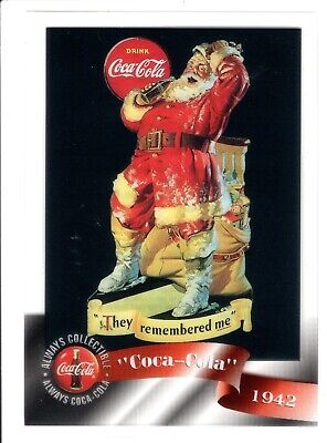 1996 Coca-Cola Sprint Phone Cards / Cel Trading Card #47 Santa Claus