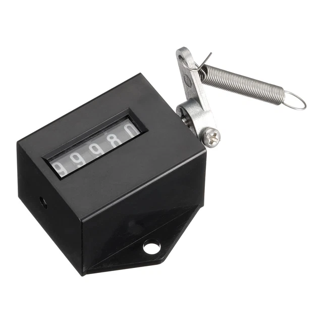 Contatore meccanico manuale a 4 cifre con contatore meccanico