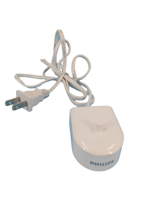 Cargador de viaje cepillo de dientes Philips Sonicare HX6100 blanco saludable FlexCare - ¡NUEVO!