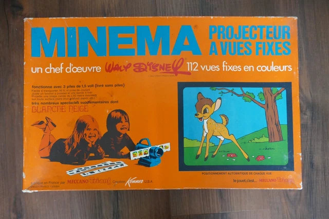 Projecteur Minema + Vues Le Livre De La Jungle – Meccano France (Occasion, Vintage)