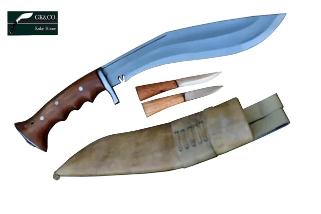 Gurkha 10" blade Iraqi panawal Angkhola white Gripper working knives,khukuri GK&