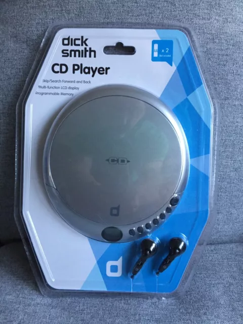 Brand New DICK SMITH C2107 Personal CD Player Walkman Discman with Earphones