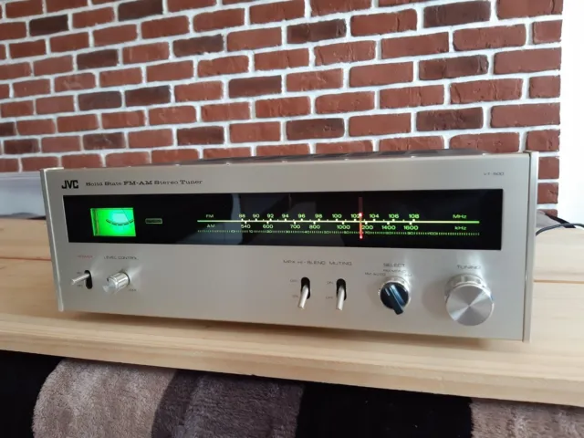 JVC VT-500 FM-AM Stereo Tunner Tout Marche En Bon État 2