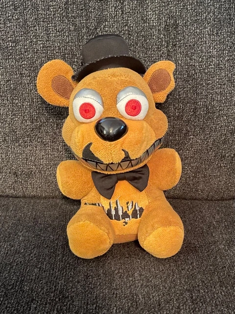 FIVE NIGHTS AT Freddys Nightmare Freddy Fazbear Plush FNAF Funko 2016 8 ...