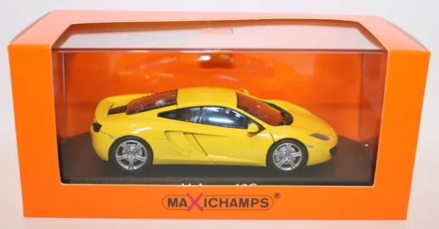 Maxichamps 1/43 Scale Diecast 940133020 - McLaren 12C - 2011 - Yellow