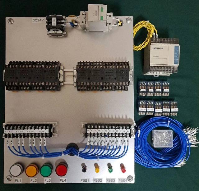 Machine maintenance electrical system practical test test panel