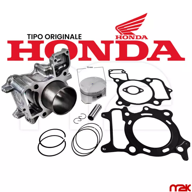 Kit Cilindro Gruppo Termico One Ø 72 Cilindro Pistone Honda Sh 300 2007 - 2023