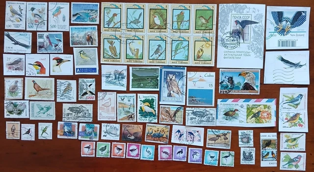 Collections - France Lot 500 timbres oblitérés Période 1989 à 2000