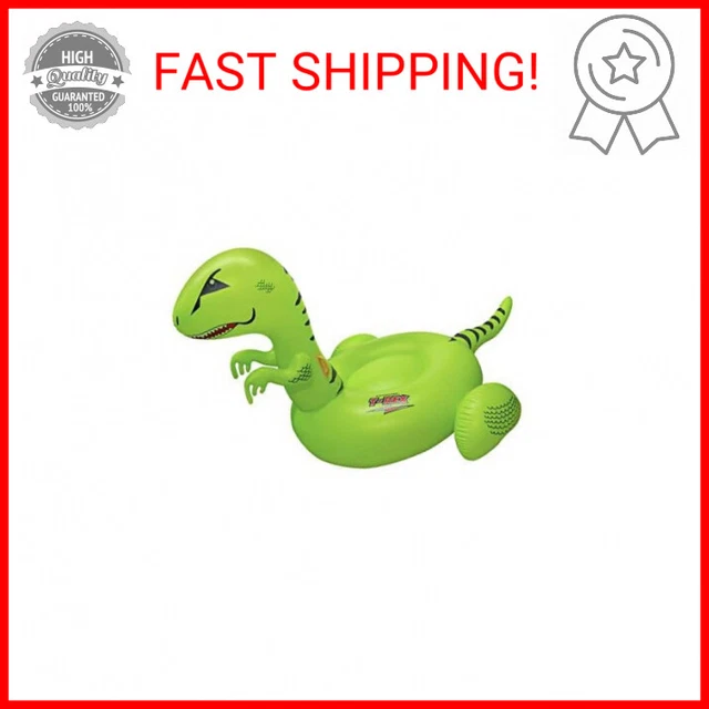 SWIMLINE ORIGINAL 90624 Giant Inflatable T-Rex Dinosaur Pool Float ...