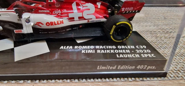 F1 1:43 MINICHAMPS / Alfa Romeo C39 / 2020 / Kimi Raikkonen EUR 90,00 ...