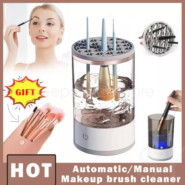 Electric Makeup Brush Cleaner Dryer Machine Portable Electric Makeup Brush Dryer