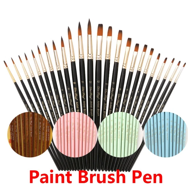 Capelli di nylon Penna per pennelli,  Pittura a olio acrilica dell'acquerello