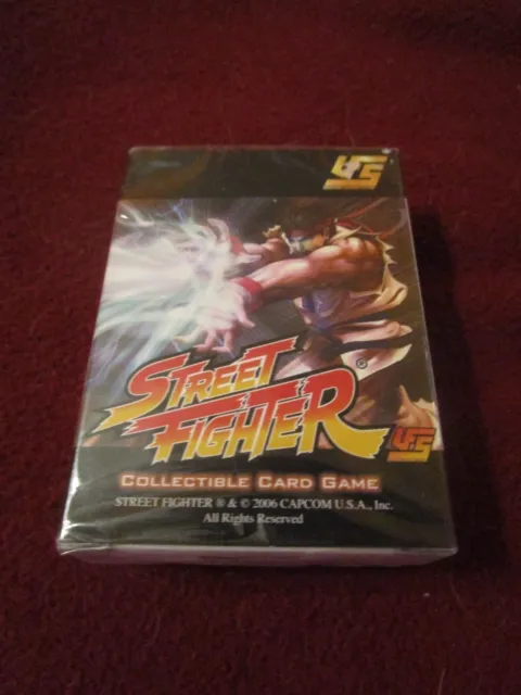 Street Fighter UFS CCG sealed Ryu deck 2006 collectible card game