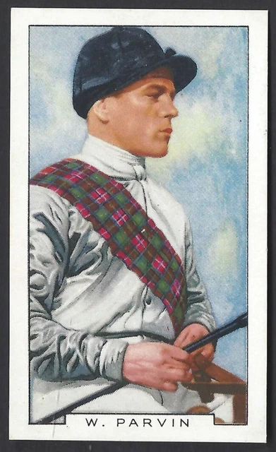 Gallaher - Famous Jockeys (Mauve) - #23 W Parvin