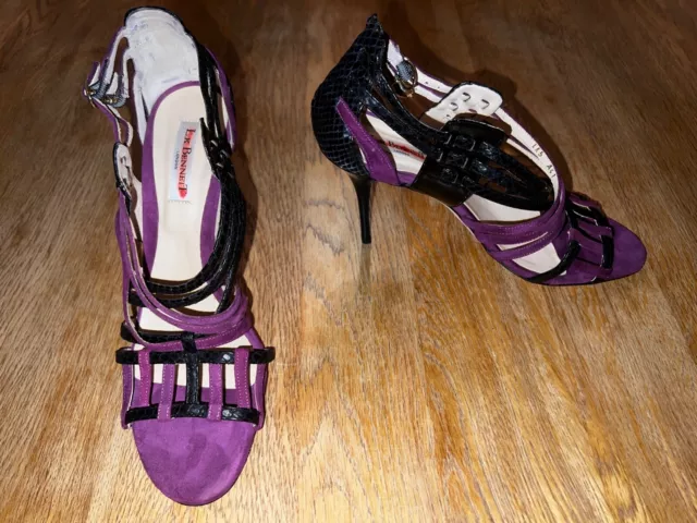 Purple sandals sales for debut