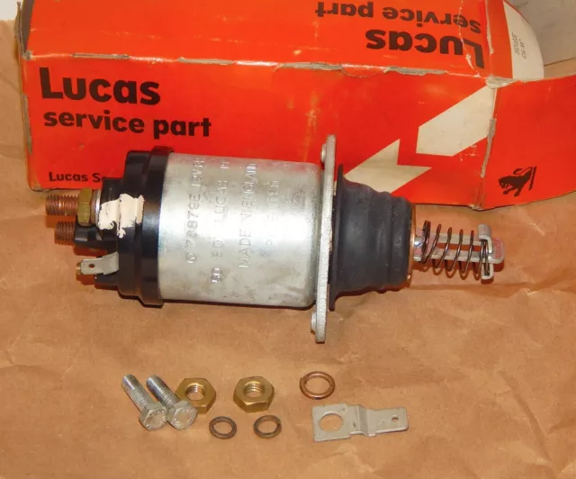 NOS Vintage Lucas Starter SOLENOID 76879E 76879 12V Jaguar Triumph