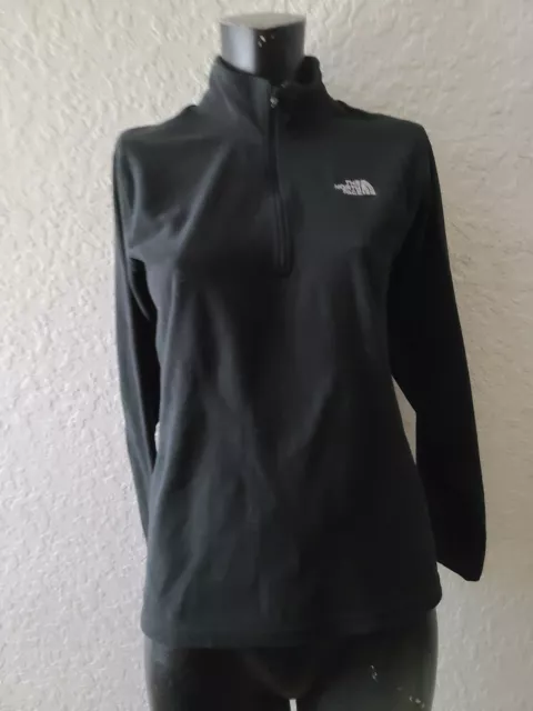 The North Face Boys Large 1/4 Zip Long Sleeve Fleece Pullover Jacket