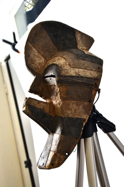 African tribal art, Songye mask  from Democratic Republic of Congo 5