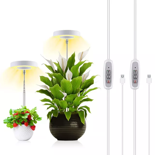 Luminosité de la lumière de croissance des plantes Dimmable 2/4/8h Timing I5P6