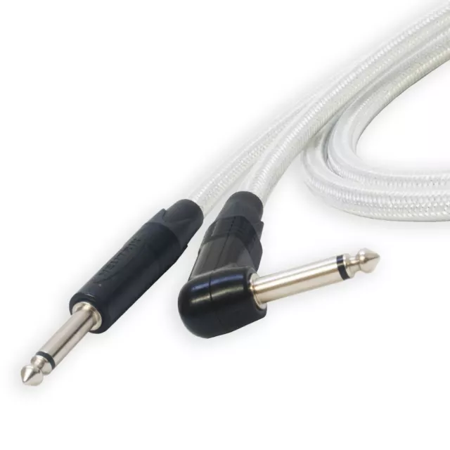 Van Damme Guitar Cable. LowCap55. Low Capacitance Lead. Neutrik Angled Jacks