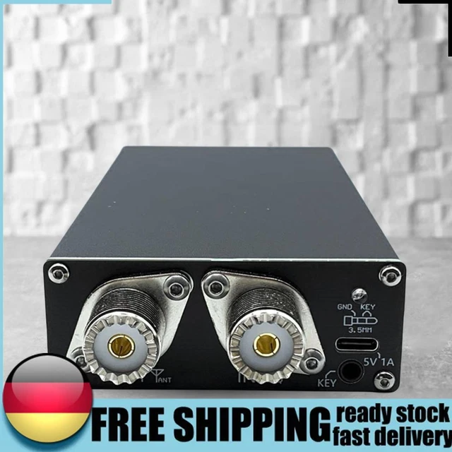 AT100M Pro Antenne Tuner - 1.8-30 MHz Automatique/Manuel - Puissance 125W - Neuf - Pour Radioamateurs
