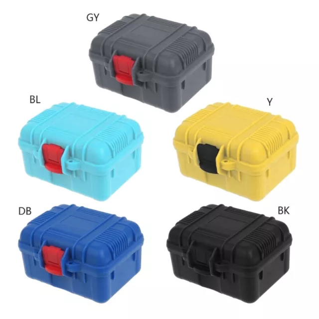 1 Slot Impact-Resistant Watch Box Waterproof Watch Organizer Plastic Material