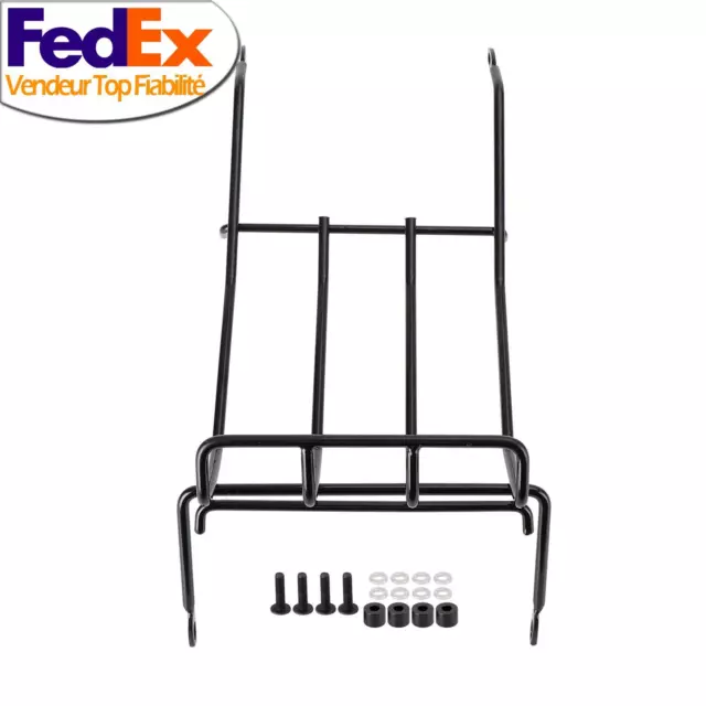 Porte-Bagages centre noir pour Honda C 125 Super Cub 125 2019 - 2023
