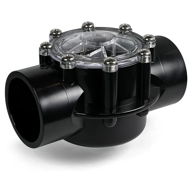 FIBROPOOL SWIMMING POOL Check Valve - 2 Inch - 2 Way - Positive Seal ...