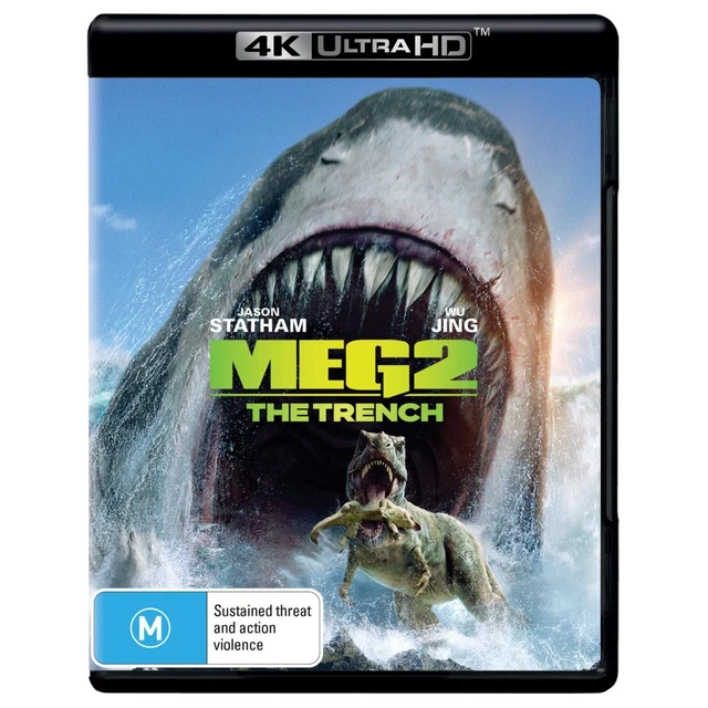MEG 2: THE Trench 4K Ultra HD | Jason Statham | Region Free $34.74