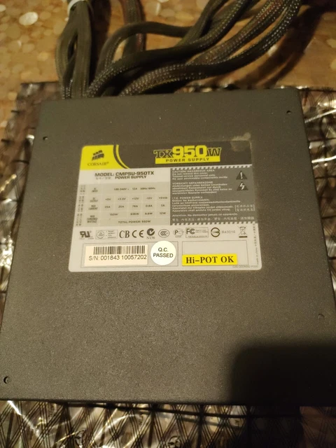TX950W alimentatore PC Corsair - usato - perfettamente funzionante 950W