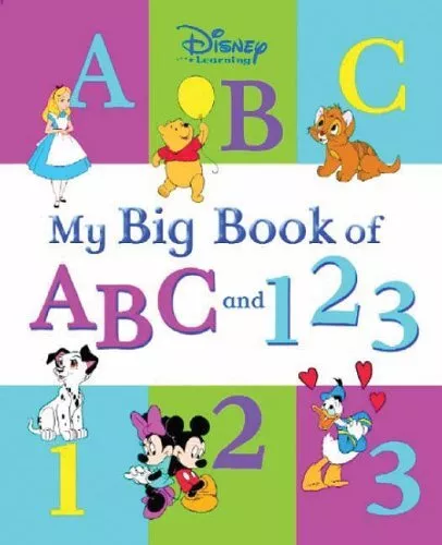 Disney My First Disney ABC 123 (Disney My First ABC 123) Hardback Book The Cheap