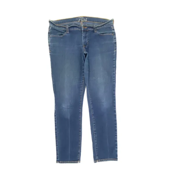 Old Navy The Flirt Skinny Women's size 10 Short Dark Wash Blue Denim jeans