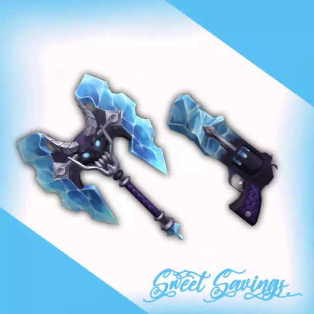 Roblox Murder Mystery 2 MM2 Batwing Set Ancient Godly Knifes and