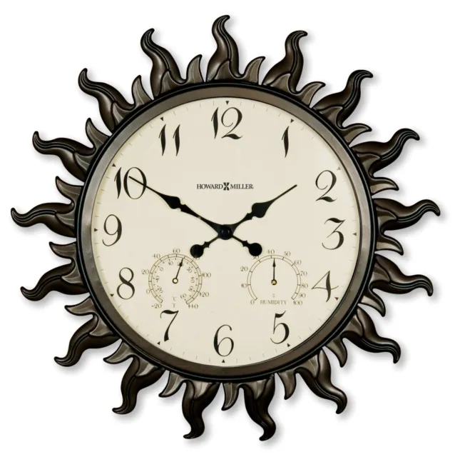 Howard Miller Sunburst Wall Clock 625543 - OPEN BOX