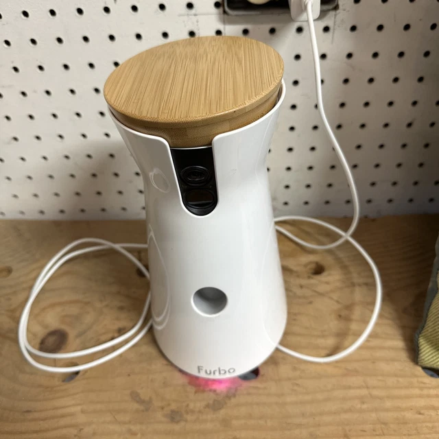 Dispensador de tratamiento de audio de 2 vías para cámara para mascotas Furbo 2t