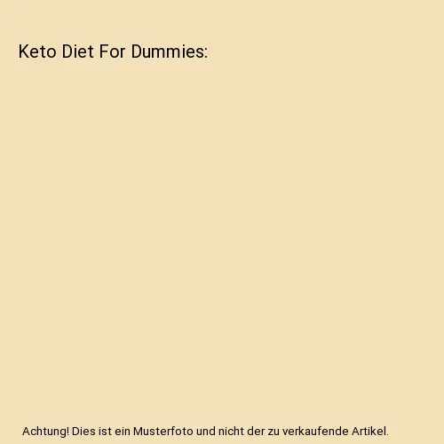 Keto Diet For Dummies, Rami Abrams, Vicky Abrams
