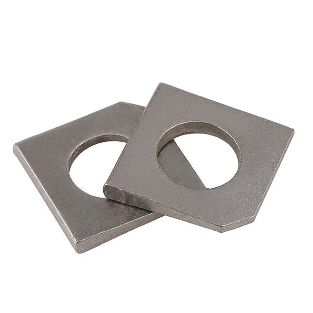 A2 STAINLESS STEEL Square Bevel Washers M6 M8 M10 M12 M14 M16M36