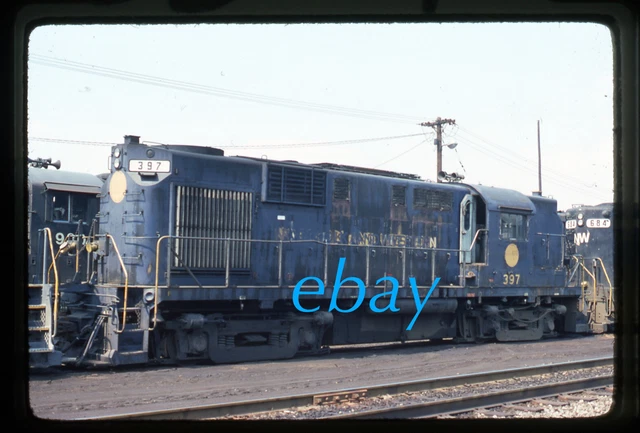 Orig Slide Norfolk & Western N&W NW #397 Alco RS11 1978