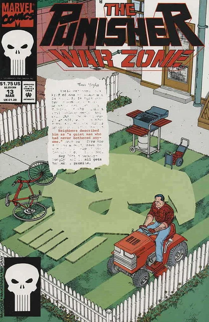 Punisher, The: War Zone #13 VF/NM; Marvel | Lawn Mower Cover - we combine shippi