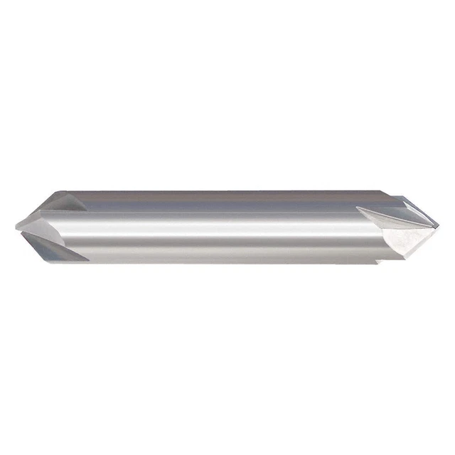 GRAINGER APPROVED 209-694250 Chamfer Mill,Double End,Carbide,90 deg.