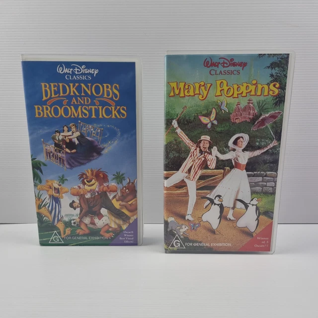 DISNEY MARY POPPINS Bedknobs and Broomsticks VHS Video EUR 23,72