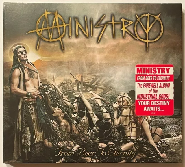 MINISTRY From Beer To Eternity (2013) DIGIPAK, 13th Planet Records – AFM 462-9