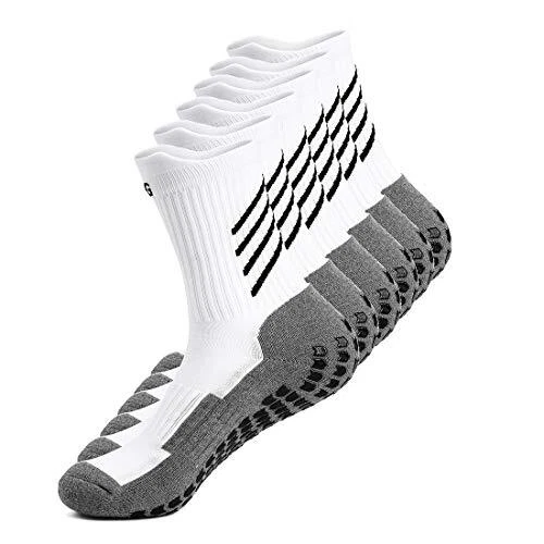 Gogogoal Chaussette de sport antidérapante pour hommes femmes, epaisse respirant